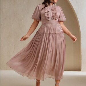 Elegant dress plus sz